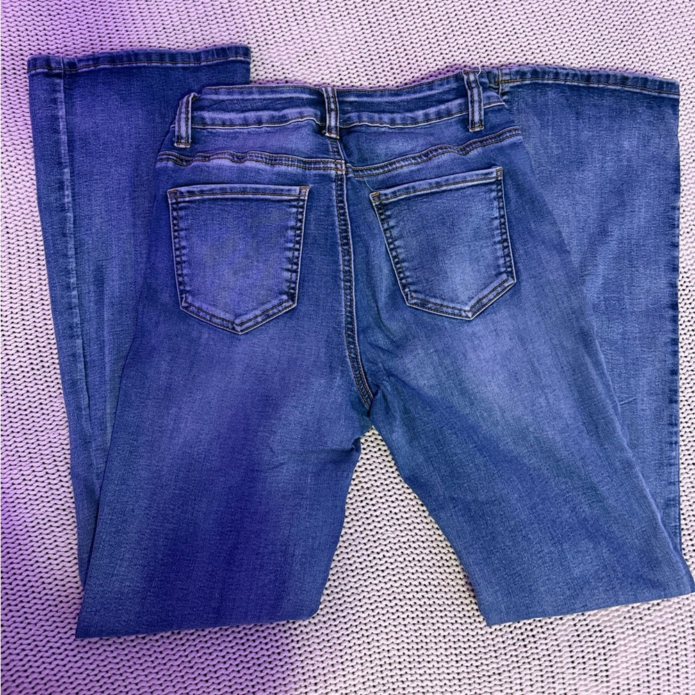 Wax Jean Women's Bootcut Blue Denim Jeans